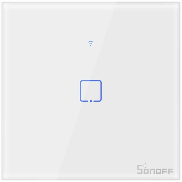 intrerupator smart cu touch wifi + rf 433 sonoff t1 eu tx, 1 canal - imagine 5
